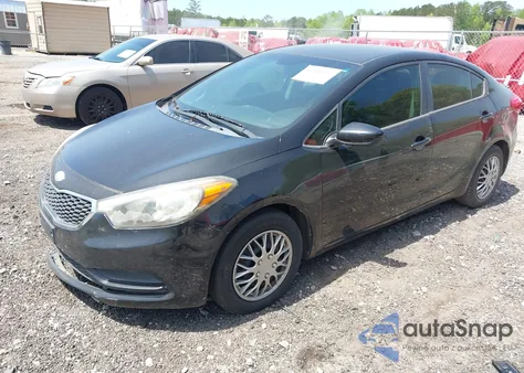 2014 Kia Forte Lx из США, поврежденный, VIN KNAFK4A60E5167576